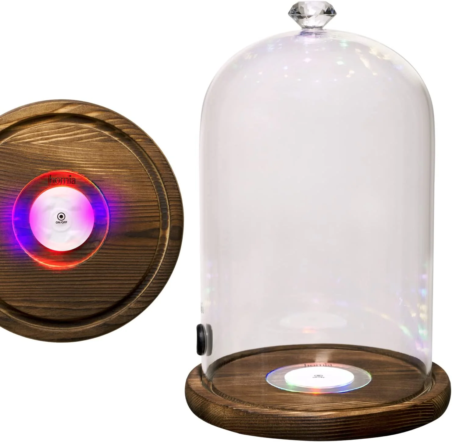 Glass Cloche for Smoking Gun